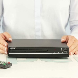Multi Region DVD Player With Upscaling HDMI And Scart - Black by Denver