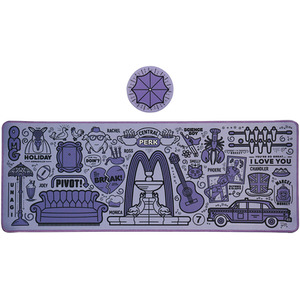 Friends Desk Pad Coaster Set - Multi by Friends