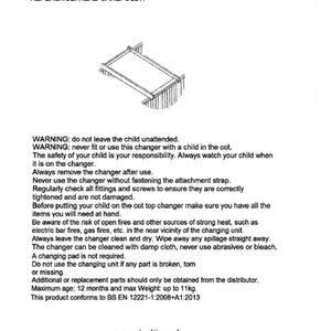 Chero Cot Top Changer Black - Black by Viculii