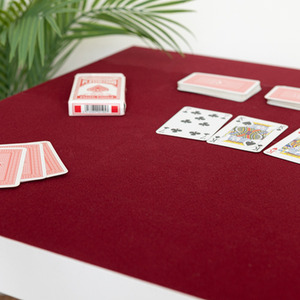 dc fix Felt Velour Burgundy Self Adhesive Vinyl Wrap - burgundy by d-c-fix