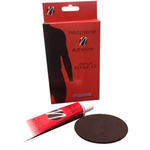 Neoprene Adhesive Contact Cement Repair Kit With Neoprene Patch - Black by Stormsure