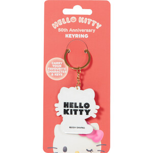 Hello Kitty 2D Keyring by Bluesky