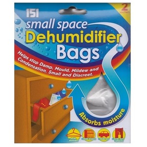 3 Packs Of Small Space Dehumidifier Bags - White by 151