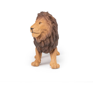 PAPO Large Figurines Large Lion Toy Figure - Brown by PAPO
