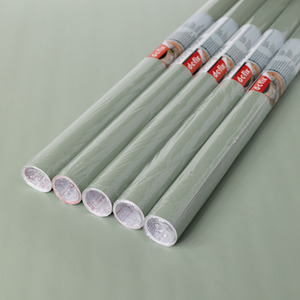 dc fix Matt Sage Green Self Adhesive Vinyl Wrap for Kitchen Doors and Furniture - Sage / 67.5cm x 2m (pack of 5) by d-c-fix