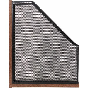 Bamboo Mesh Magazine Holder - Black