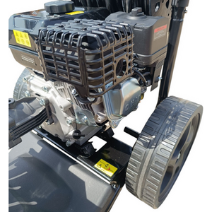 Petrol Pressure Washer 20M Hose 3950PSI 275Bar 5 Nozzles - Black by Bison