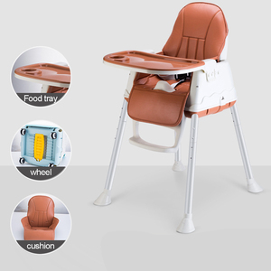 Adjustable 3-In-1 Baby Highchair - Coffee