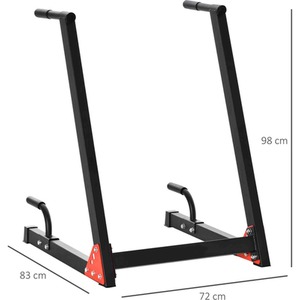 HOMCOM Dip Stand Station - Black by HOMCOM