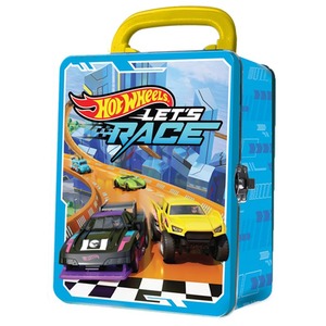 Hot Wheels 18 Car Metal Carry Case - Blue