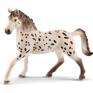 SCHLEICH Horse Club 13889 Knapstrupper Stallion Toy Figure - White by SCHLEICH