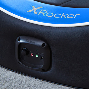 X Rocker Shadow 2.0 Gaming Chair - Blue/Grey by X Rocker