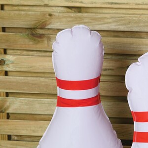 Inflatable Bowling Set - White