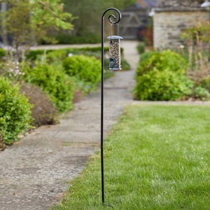 Bird Feeding Station - Black by Garden Mile