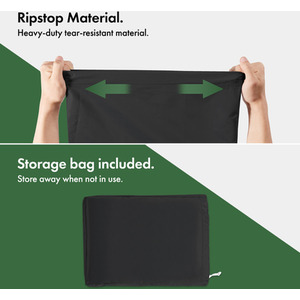 Medium BBQ Cover - Black by VonHaus