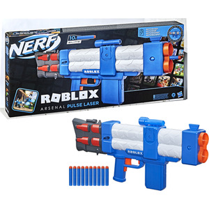 Nerf Roblox Arsenal. Pulse Laser Motorized Dart Blaster - Blue by Nerf