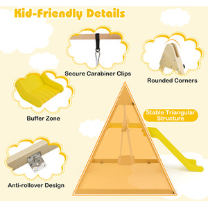 Montessori Playground Climber Playset by Costway