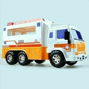 Big-Daddy Friction Powered Lorrys Toy Truck - Multi / Ambulance by Big Daddy
