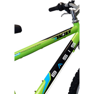 Basis Bolt Boys Hardtail Mountain Bike, 24-inch Wheel - Lime Green by Basis