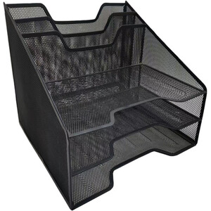 Mesh File Folder - Black