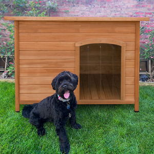 Dog Kennels - Brown / Large by Monster Shop