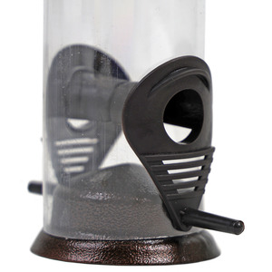 Hanging Wild Bird Feeder Set of 4 Nut Seed Fat Ball - Dark Brown by Actiaspet