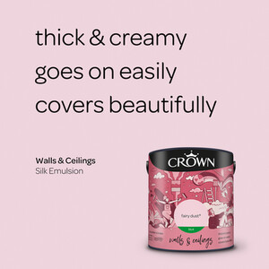 Crown Walls and Ceilings Silk Emulsion by Crown Paints