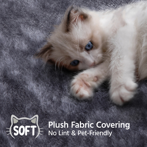 Large Cat Tree with Scratching Posts - Dark Grey by Yaheetech