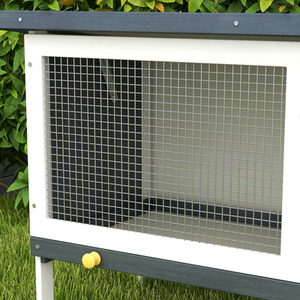 PawHut Wooden Small Pet House - Black by PawHut