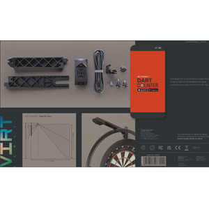 TARGET DARTS Virt Dual HD Dartboard Camera System - 460008 - Black by TARGET DARTS