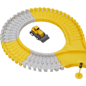 Construction Vehicle Toy Set - Yellow and Grey by Livingandhome