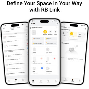 Home Security Hub Pico - White by Roombanker