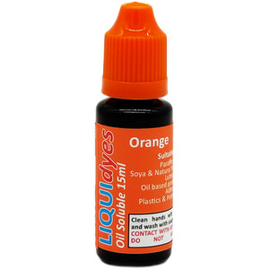 Premium Grade Liquid Candle and Resin Dye - Orange by LIQUIDyes