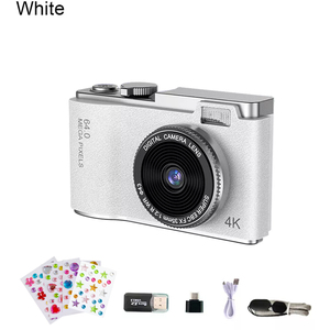 64MP HD Digital Camera with 2.4inch Screen - Silver