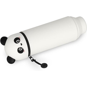 Kawaii 2 in 1 Soft Silicone Pencil Case - Panda / Panda by Legami