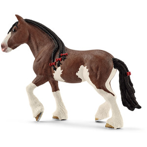 SCHLEICH Farm World Clydesdale Mare Toy Figure - Black by SCHLEICH