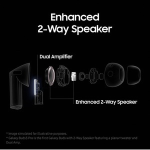 Galaxy Buds3 Pro Wireless Earbuds - Silver by Samsung