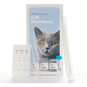 Cat Diarrhoea Test - blue by Labrador