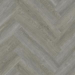 Kraus Rigid Core Luxury Vinyl Tile - Grey / Harpsden Grey Herringbone 30 Pack by Kraus