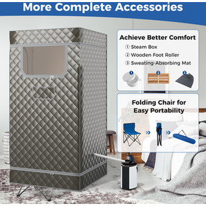 Portable Steam Sauna for Home by GAINOOM