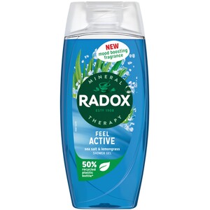 Radox Feel Active Shower Gel 225ml - Blue by Radox