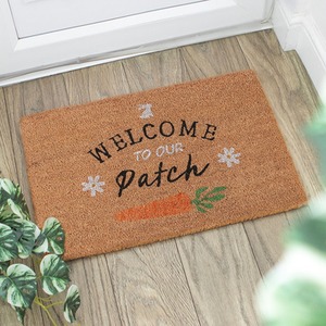 Natural Coir Welcome to Our Patch Doormat - 60x40cm by Kingsbury Gifts