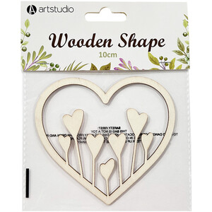 Wood Shape - Cream by Art Studio