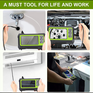 1080P Endoscope Camera with 4.3 Inch LCD - Black / 2m