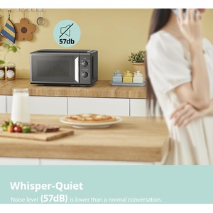 Comfee CompactWave 19L Space-Saver Microwave - Black by Comfee