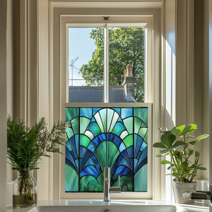 Agosta Stained Glass Window Film by Creative Printing Solutions