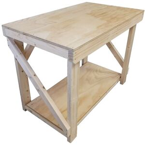 Plywood Top Wooden Workbench by Arbor Garden Solutions
