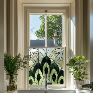 Agerola Stained Glass Window Film by Creative Printing Solutions