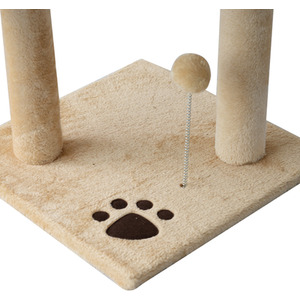 PawHut Cat Tree Activity Centre - Yellow by PawHut