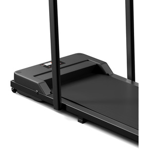 Foldable Low-Noise Home Walking Treadmill with Phone Holder - Black by Livingandhome